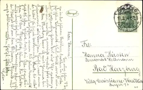 Ak Dresden Altstadt, Neues Rathaus