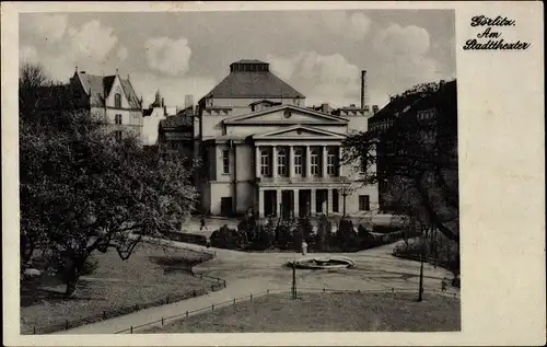 Ak Görlitz in der Lausitz, Stadttheater