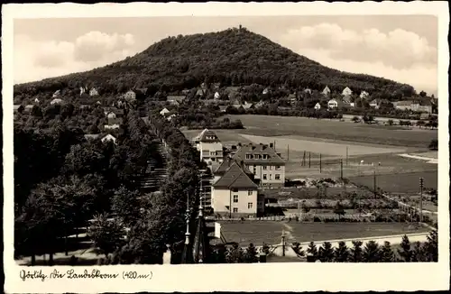 Ak Görlitz in der Lausitz, Die Landeskrone