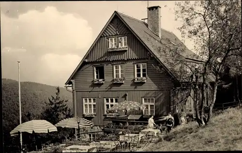 Ak Waltersdorf Großschönau in Sachsen, Ferienheim Hubertusbaude