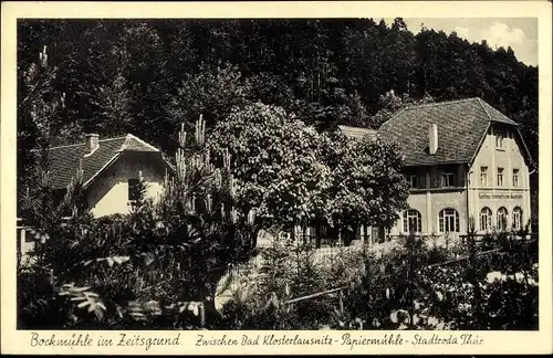 Ak Schleifreisen in Thüringen, Gasthaus und Sommerfrische Bockmühle