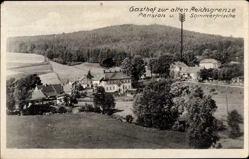 Ak Sohland an der Spree, Gasthof zur alten Reichsgrenze, Zur Grenze, Inh. Ewald Schöne