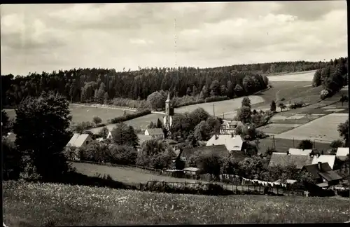 Ak Cunnersdorf Hohnstein Sächsische Schweiz, Panorama