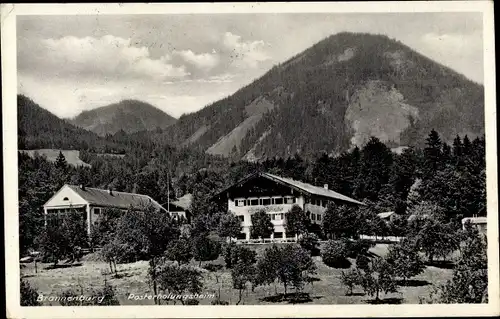 Ak Brannenburg in Oberbayern, Posterholungsheim