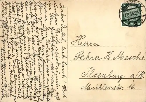 Ak Halberstadt in Sachsen Anhalt, Domplatz