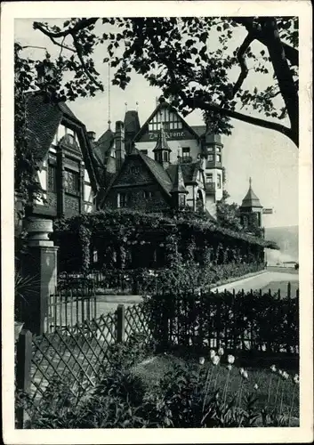 Ak Assmannshausen Rüdesheim Rhein, Gasthof Krone