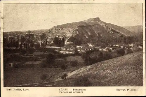 Ak Seres Griechenland, Panorama