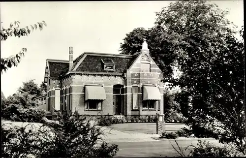 Ak Appingedam Groningen Niederlande, Blick auf  ein Gebäude