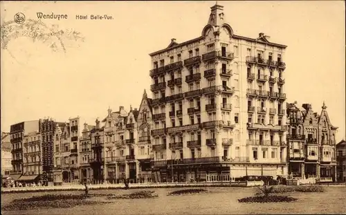 Ak Wenduine Wenduyne De Haan Westflandern, Hotel Bellevue