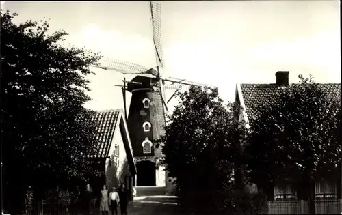 Ak Opheusden Neder Betuwe Gelderland, Molen van Aalbers