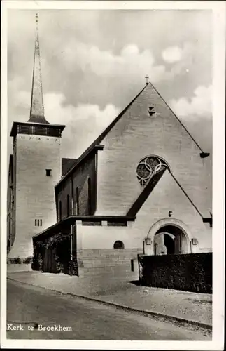 Ak Broekhem Valkenburg Limburg Niederlande, Kerk