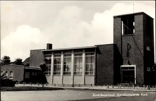Ak Zuid Beijerland Südholland, Gereformeerde Kerk