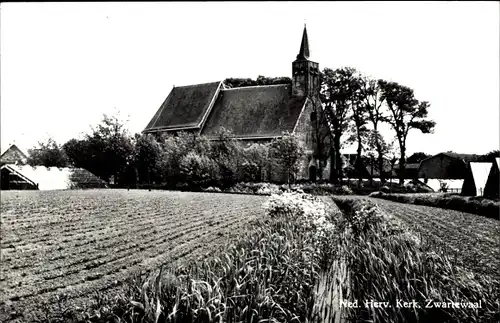 Ak Zwartewaal Südholland, Ned. Herv. Kerk