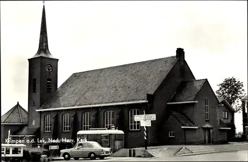 Ak Krimpen aan de Lek Südholland, Ned. Herv. Kerk