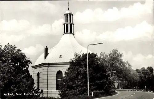 Ak Arkel Molenlanden Südholland, Ned. Herv. Kerk