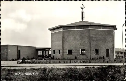 Ak Bolnes Südholland, Geref. Kerk