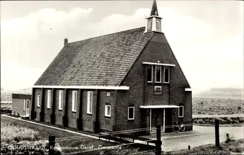 Ak Goudswaard Südholland, Kerkgebouw Geref. Gemeente