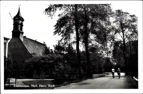 Ak Dubbeldam Dordrecht Südholland Niederlande, Ned. Herv. Kerk