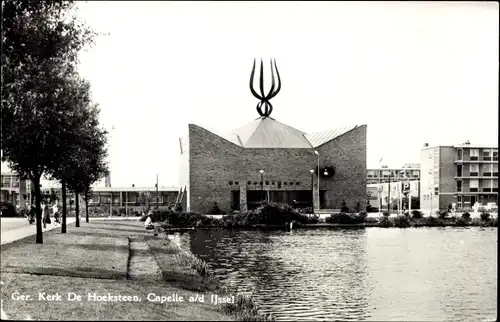 Ak Capelle aan den Ijssel Südholland Niederlande, Ger. Kerk De Hoeksteen