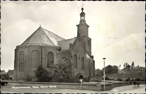 Ak Hazerswoude Südholland, Ned. Herv. Kerk