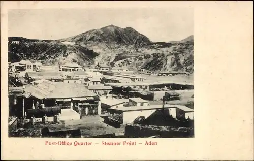 Ak Aden Jemen, Post-Office Quarter, Steamer Point