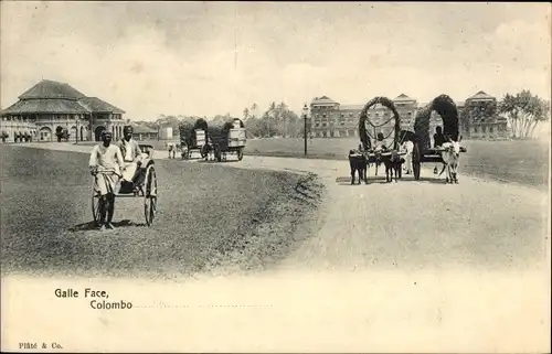 Ak Colombo Ceylon Sri Lanka, Galle Face