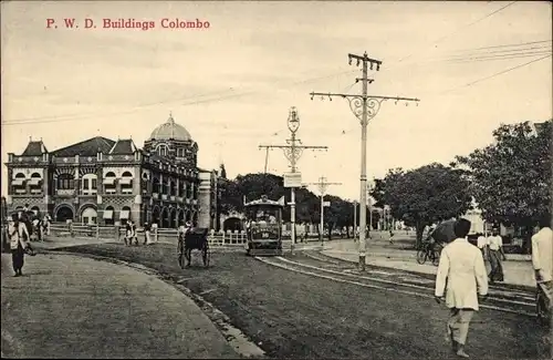 Ak Colombo Sri Lanka, P.W.D. Buildings