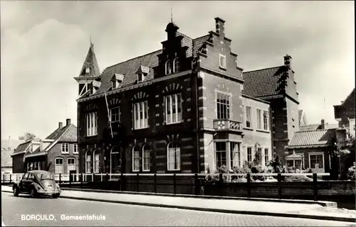 Ak Borculo Gelderland, Gemeentehuis