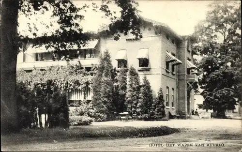 Ak Ruurlo Gelderland, Hotel het Wapen van Ruurlo