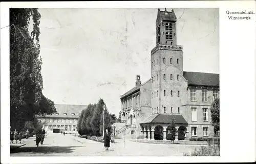 Ak Winterswijk Gelderland Niederlande, Gemeentehuis