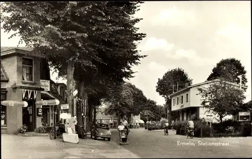 Ak Ermelo Gelderland, Stationsstraat