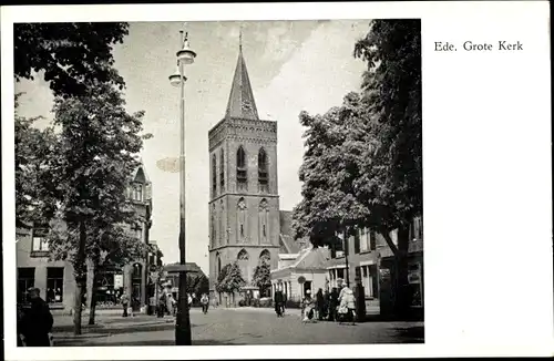 Ak Ede Gelderland Niederlande, Grote Kerk