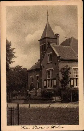 Ak Heelsum Gelderland Niederlande, Herv. Pastorie