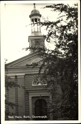 Ak Doornspijk Gelderland, Ned. Herv. Kerk