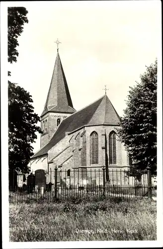 Ak Drempt Gelderland Niederlande, Ned. Herv. Kerk