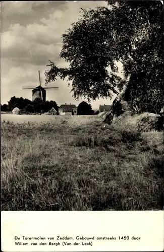 Ak Zeddam Gelderland Niederlande, De Torenmolen