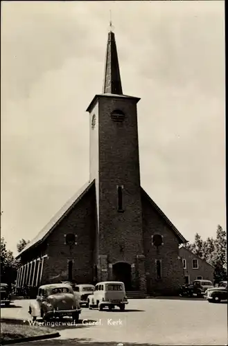 Ak Wieringerwerf Wieringen Nordholland Niederlande, Geref. Kerk