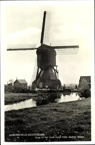 Ak Hardinxveld Giessendam Südholland, Molen