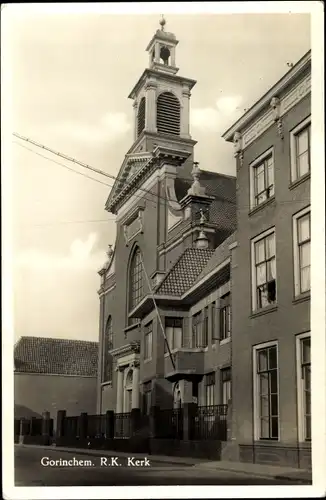 Ak Gorinchem Südholland Niederlande, R. K. Kerk