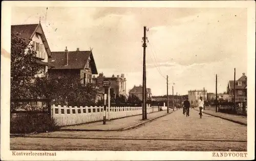 Ak Zandvoort Nordholland Niederlande, Kostverlorenstraat