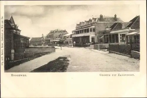 Ak Zandvoort Nordholland Niederlande, Hoogeweg