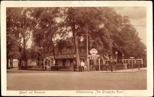 Ak Bussum Nordholland Niederlande, Uitspanning De Grootsche Boer