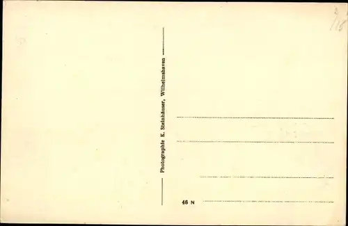 Ak Deutsches Kriegsschiff, Schulkreuzer Hamburg