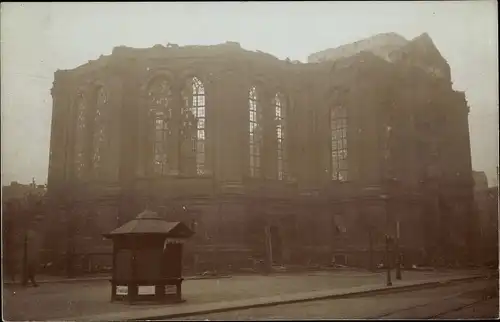 Foto Ak Hamburg?, Michaeliskirche, Kiosk