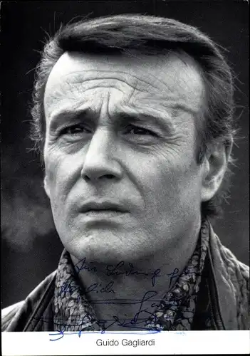 Ak Schauspieler Guido Gagliardi, Portrait, Autogramm, Lindenstraße