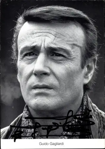 Ak Schauspieler Guido Gagliardi, Portrait, Autogramm, Lindenstraße