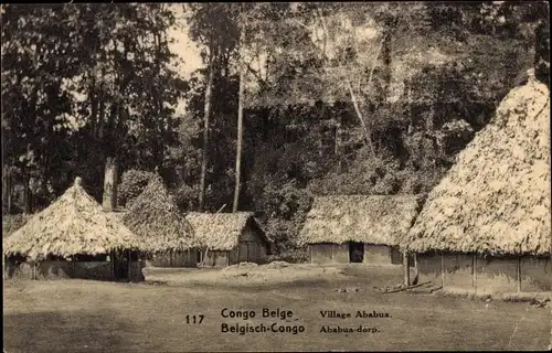 Ak Belgisch Kongo Demokratische Republik Kongo Zaire, Village Arabua