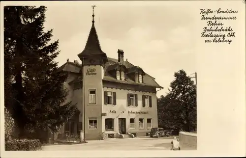 Ak Freilassing in Oberbayern, Cafe Konditorei Rehm