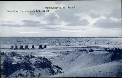 Ak Ostseebad Kellenhusen in Holstein, Strandpartie