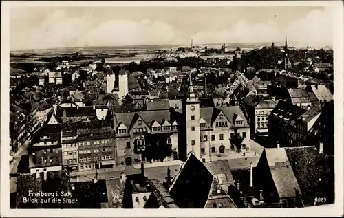 Ak Freiberg in Sachsen, Blick auf die Stadt